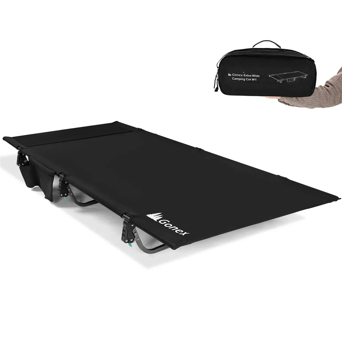  CANMOV GXGN1170A-US 31.5" Folding Cot Bed 350 lbs 5.7 lbs — 商品照片