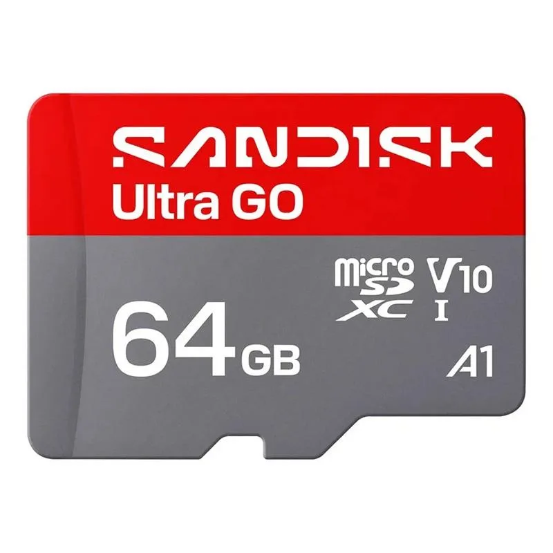 SanDisk SanDisk Ultra GO microSDXC 64GB UHS-I A1 C10 V10 140MB/s + Adapter — 商品写真