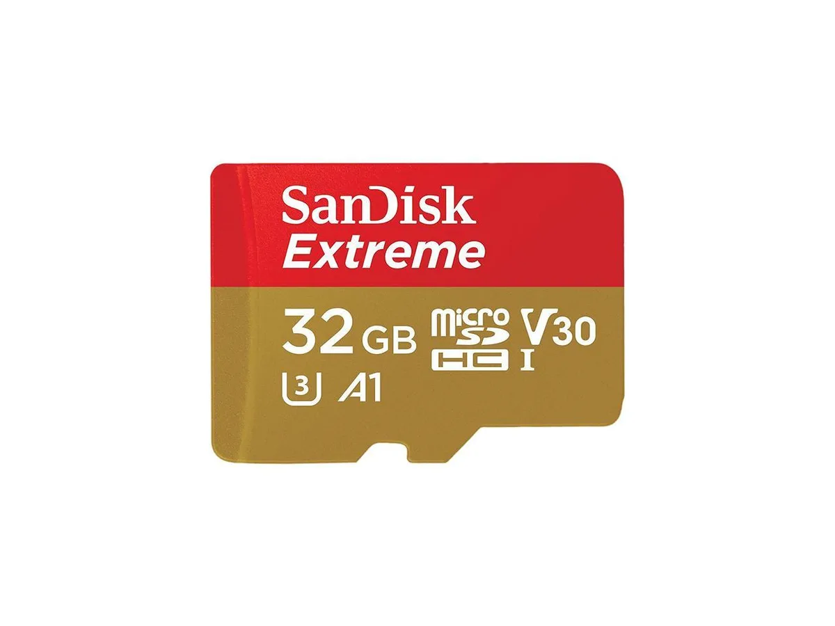 SanDisk SanDisk Extreme 32GB microSDHC V30 U3 UHS-I memory card — 제품 사진
