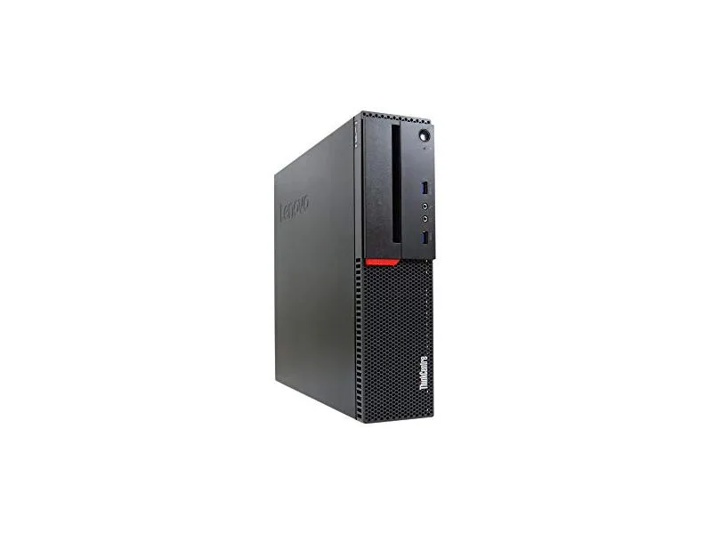 Compact black Lenovo ThinkCentre M700 small-form-factor desktop tower