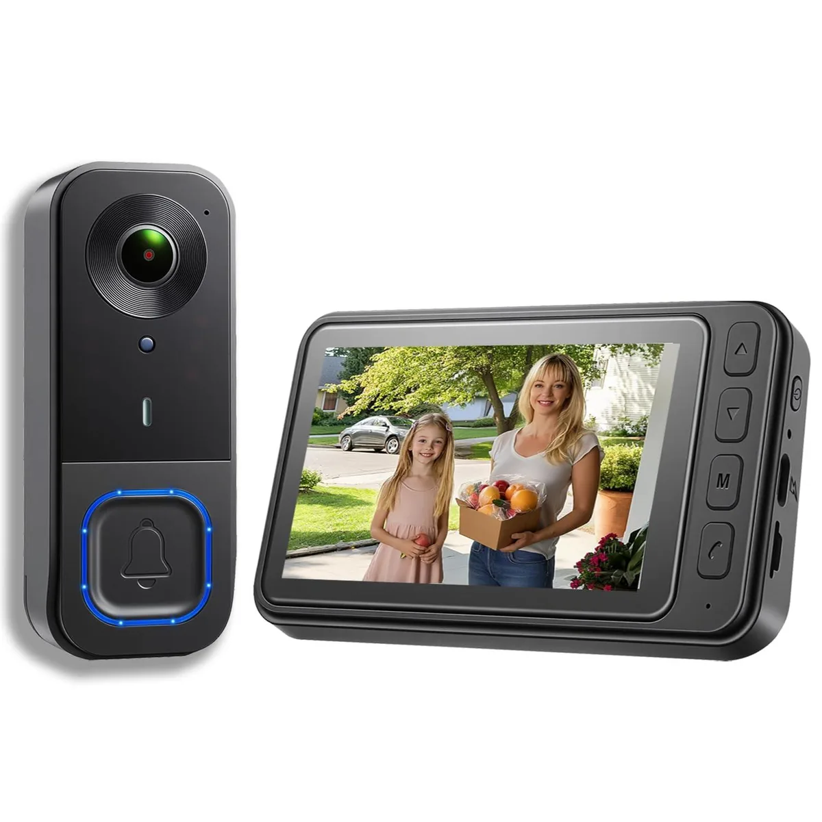  Clover B01-1 Wireless Surveillance 1080p 4.3" Screen No WiFi No App — снимка на продукта
