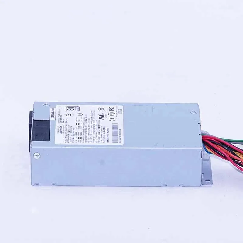Compact 1U ATX power supply unit with 14-pin connector and cooling fan