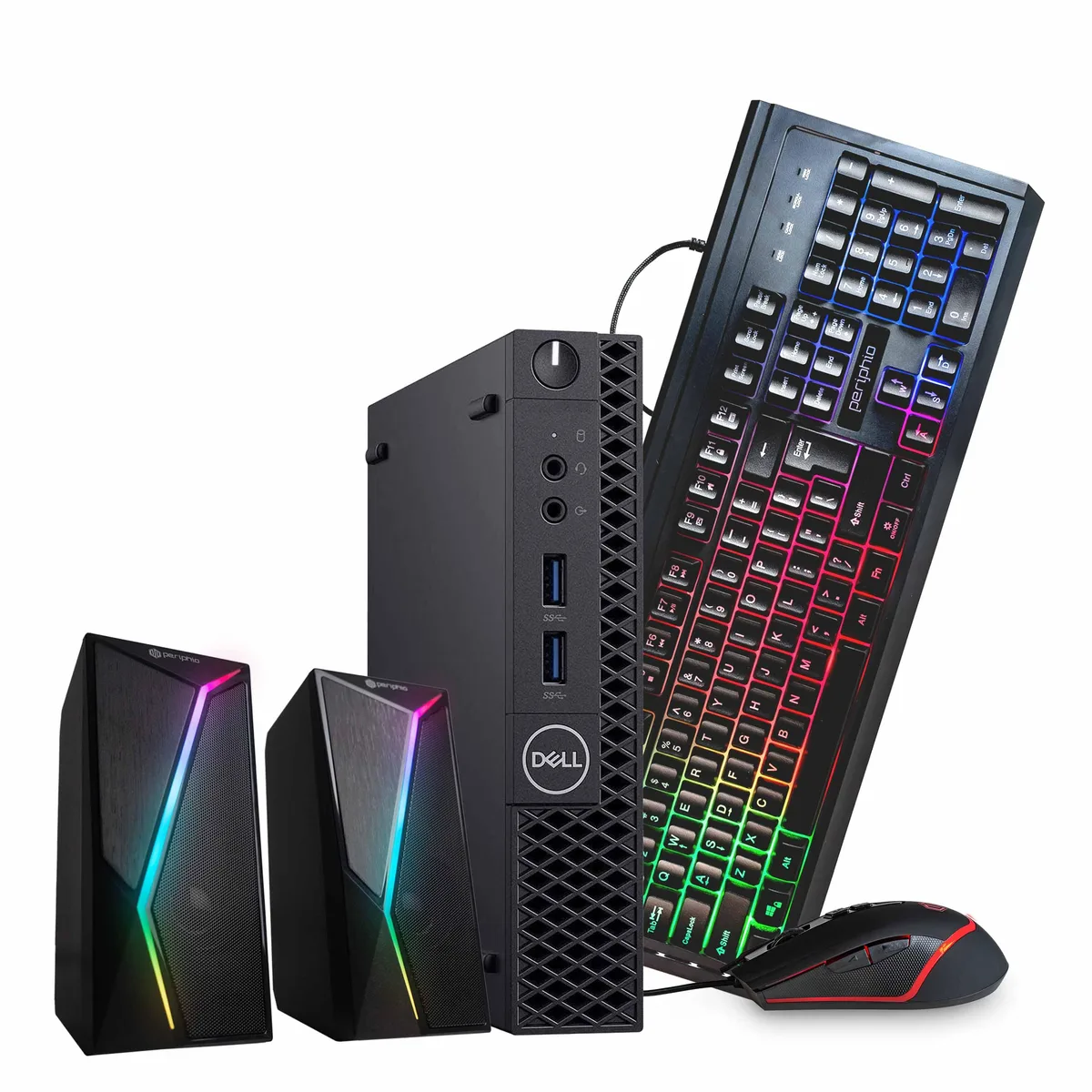 Black Dell OptiPlex 3070 Mini PC desktop computer