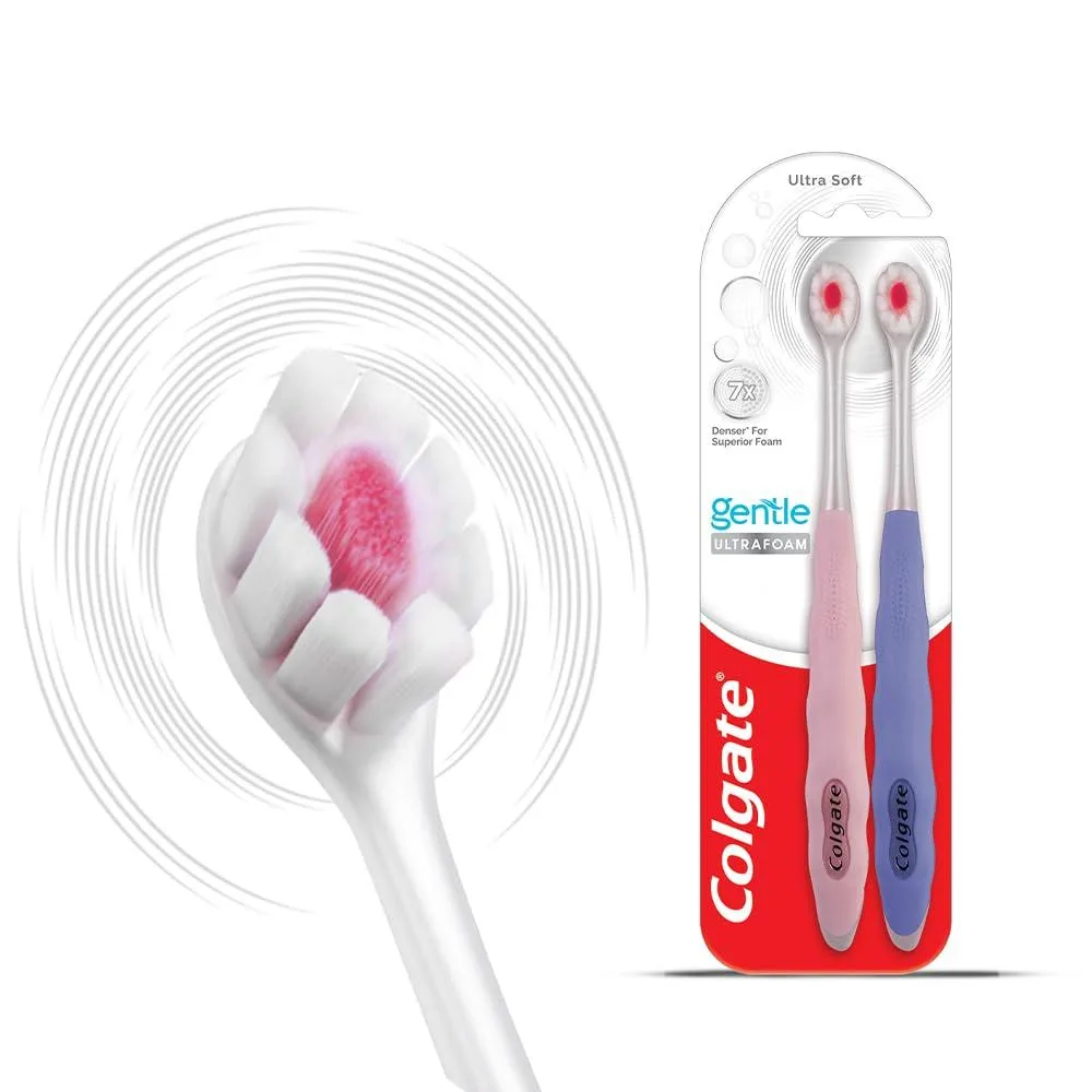  Waterpik Gentle UltraFoam Colgate 61009820 manual toothbrush — 제품 사진