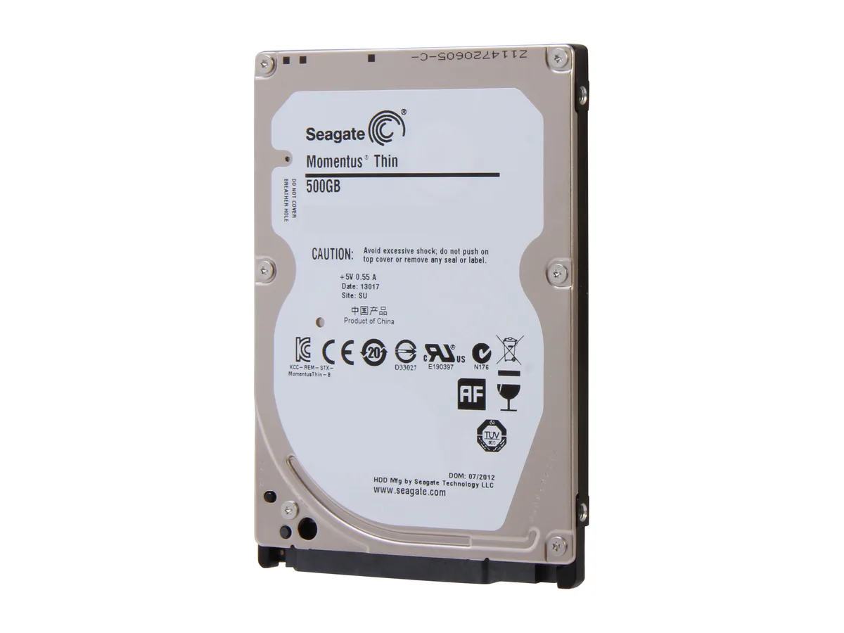 Seagate Seagate ST500LT012 500GB 5400 RPM 16MB Cache SATA 6.0Gb/s 2.5" 7mm Laptop Hard Drive — foto produk