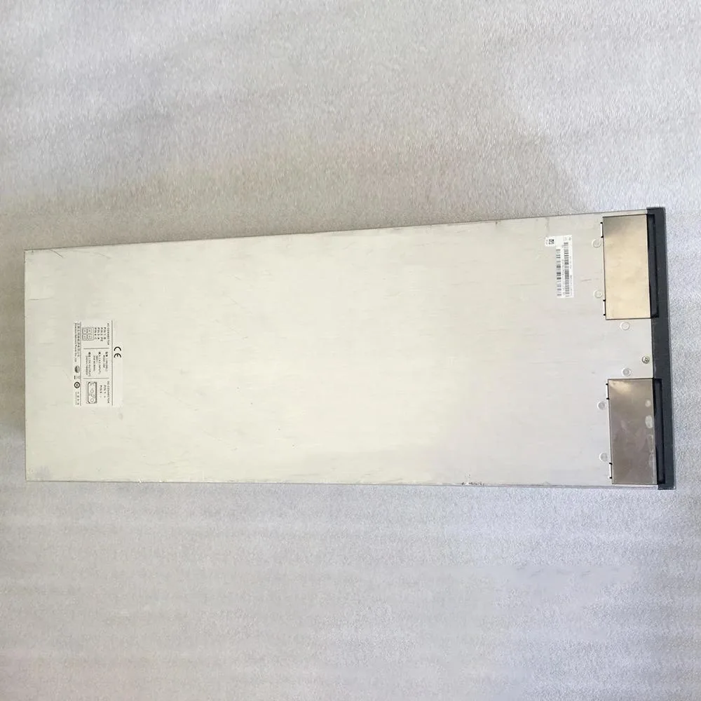 Silver rectangular ATX power supply unit with label showing 270V 55A 15KW