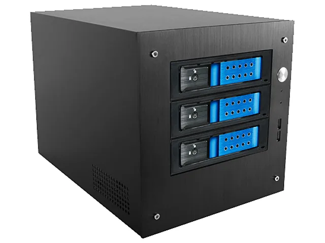 iStarUSA Inc. iStarUSA Inc. S-35-3DE1BK server chassis 3 x 3.5" hot-swap — tuotekuva