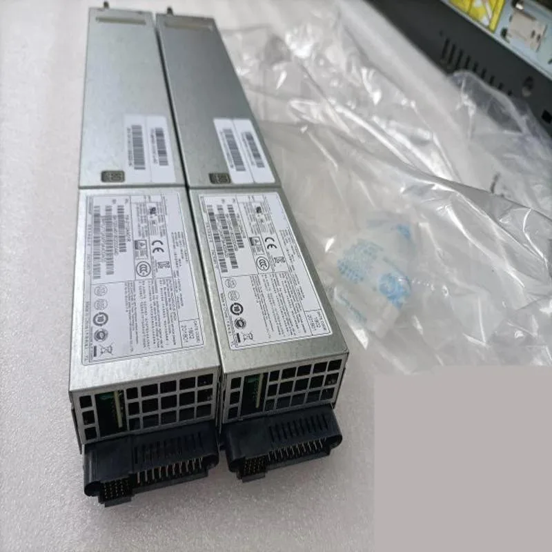 KHACHIMO 1100W ATX power supply unit, matte black finish with fan grille