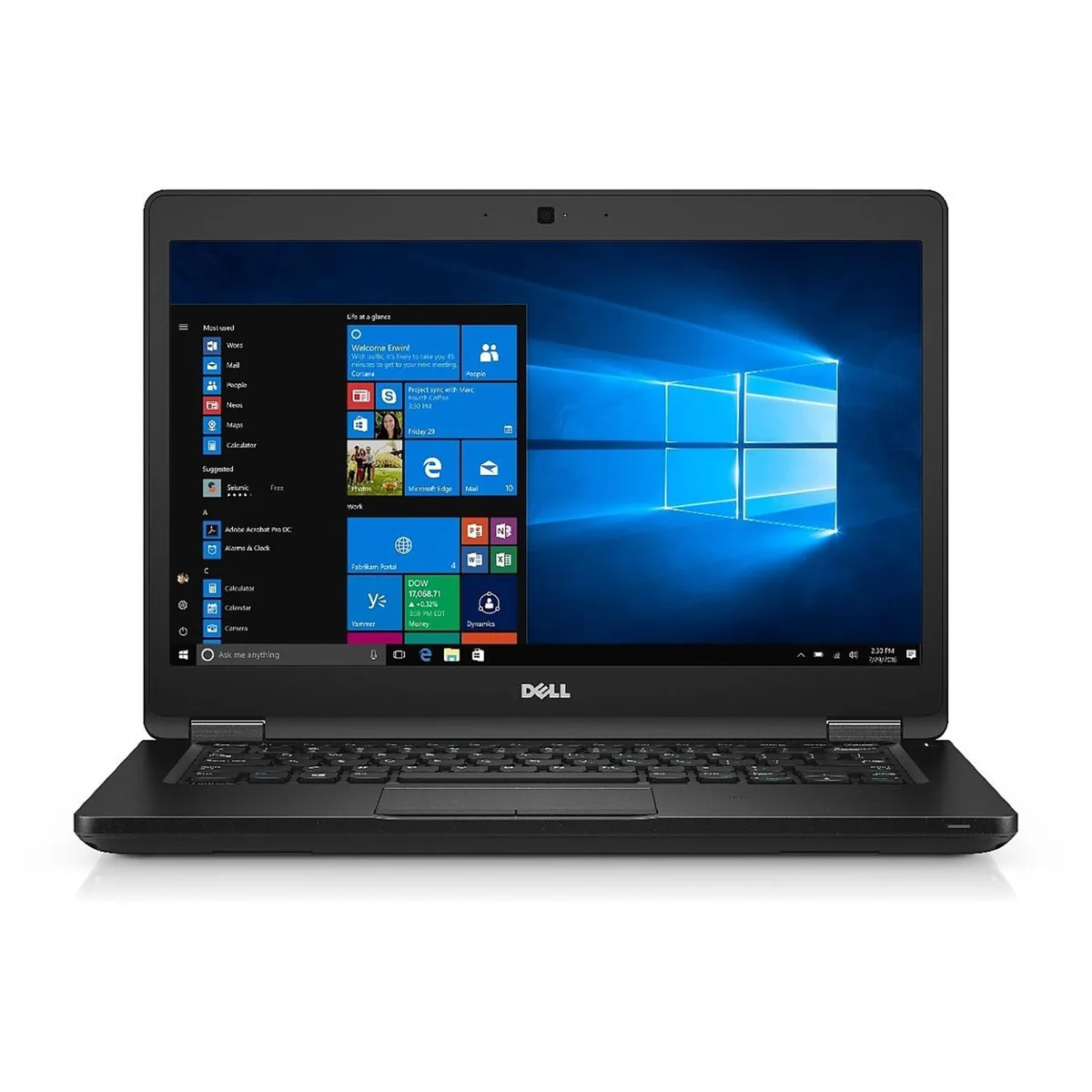 DELL Dell Latitude 5480 P72G laptop Core i5-7300U 2.6GHz 16GB 500GB NVMe 14.0 — product photo