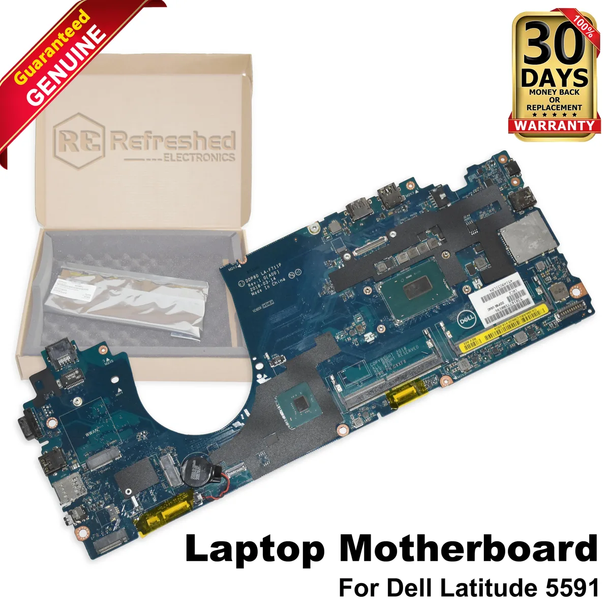 DELL DELL Latitude 5591 Motherboard i7-8850H 2.6GHz 6KRRV — product photo