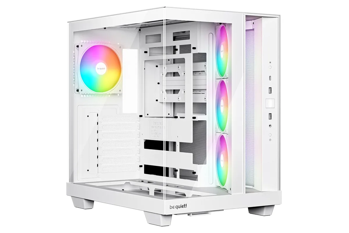 be quiet! be quiet! BGW86 Light Base 500 LX White PC case — 商品照片