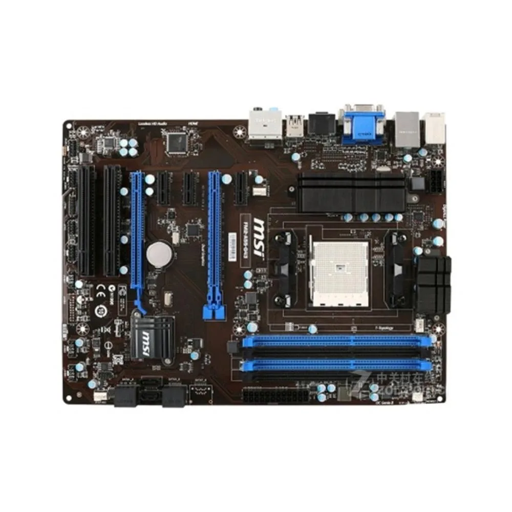 MSI MSI FM2-A55-G43 Socket FM2 AMD A55 motherboard 64GB DDR3 — product photo