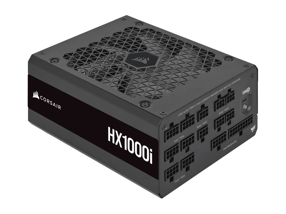 Corsair Corsair CP-9020214-NA HX1000i 1000 W power supply — product photo