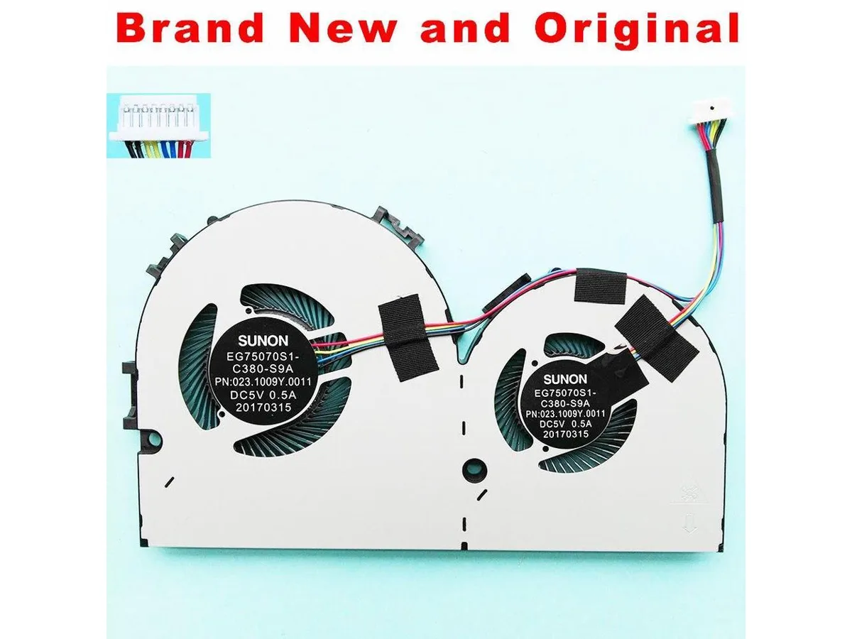 Black CPU cooler fan for Lenovo B720 desktop