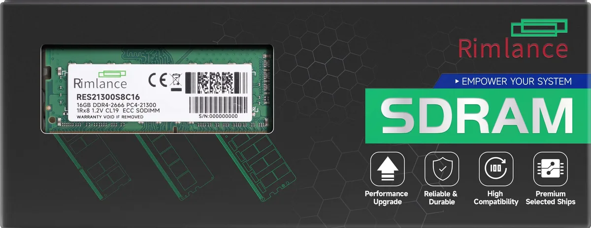 Green 260-pin SODIMM module with black chips and gold contacts