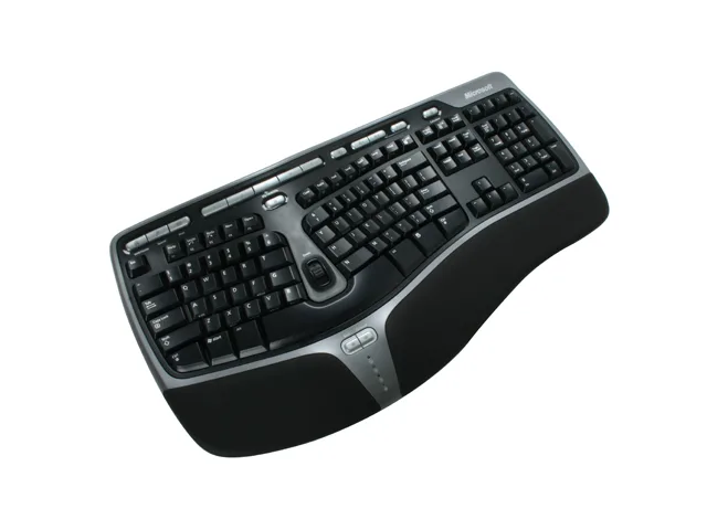 Microsoft Microsoft Natural 4000 B2M-00012 Ergonomic USB Keyboard — 제품 사진