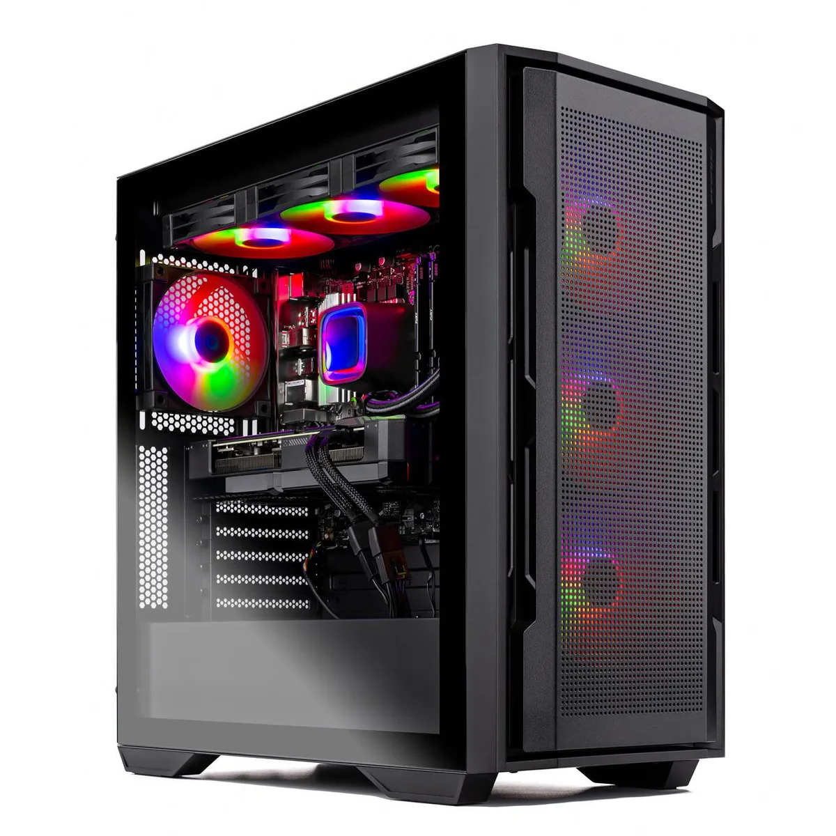 Skytech Skytech Rampage Ryzen 7 7700X RX 9070 XT 16GB 1TB 16GB DDR5 6000 gaming PC — product photo