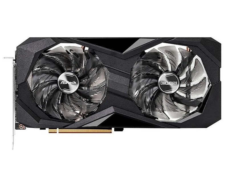 ASRock ASRock Radeon RX 6600 Challenger D 8GB graphics card — product photo