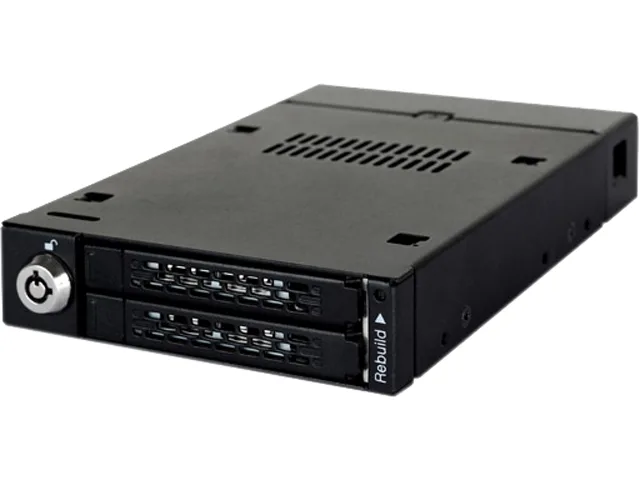 ICY DOCK ICY DOCK MB992SKR-B dual 2.5" SATA to 3.5" RAID hdd accessory — 제품 사진
