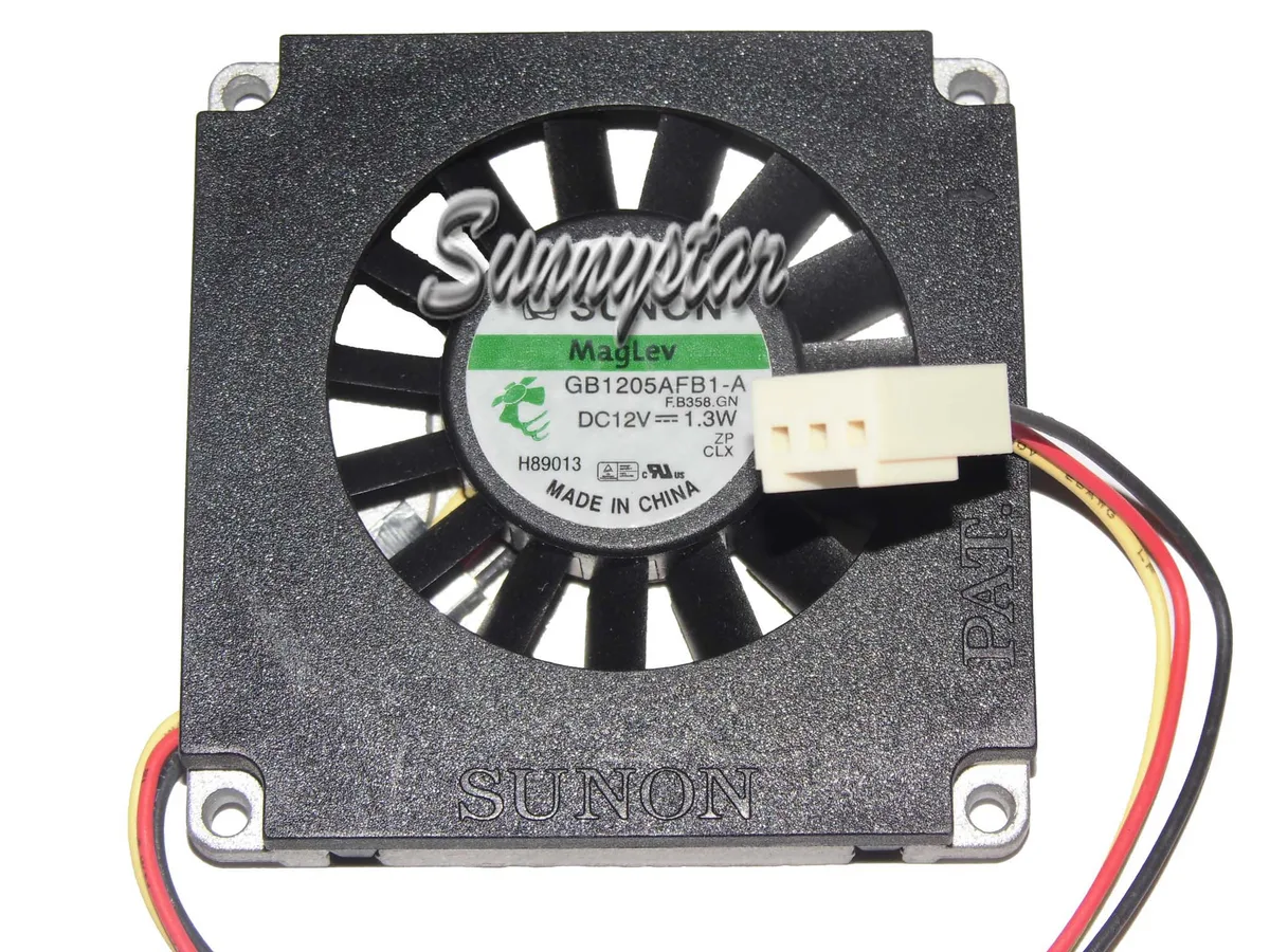 OEM Industries OEM Industries GB1205AFB1-A 12V 1.3W 3 Pin Blower Fan — 商品写真