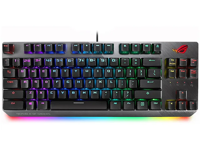 ASUS ASUS ROG Strix Scope TKL 90MP01N1-BKUA00 gaming keyboard — photo du produit