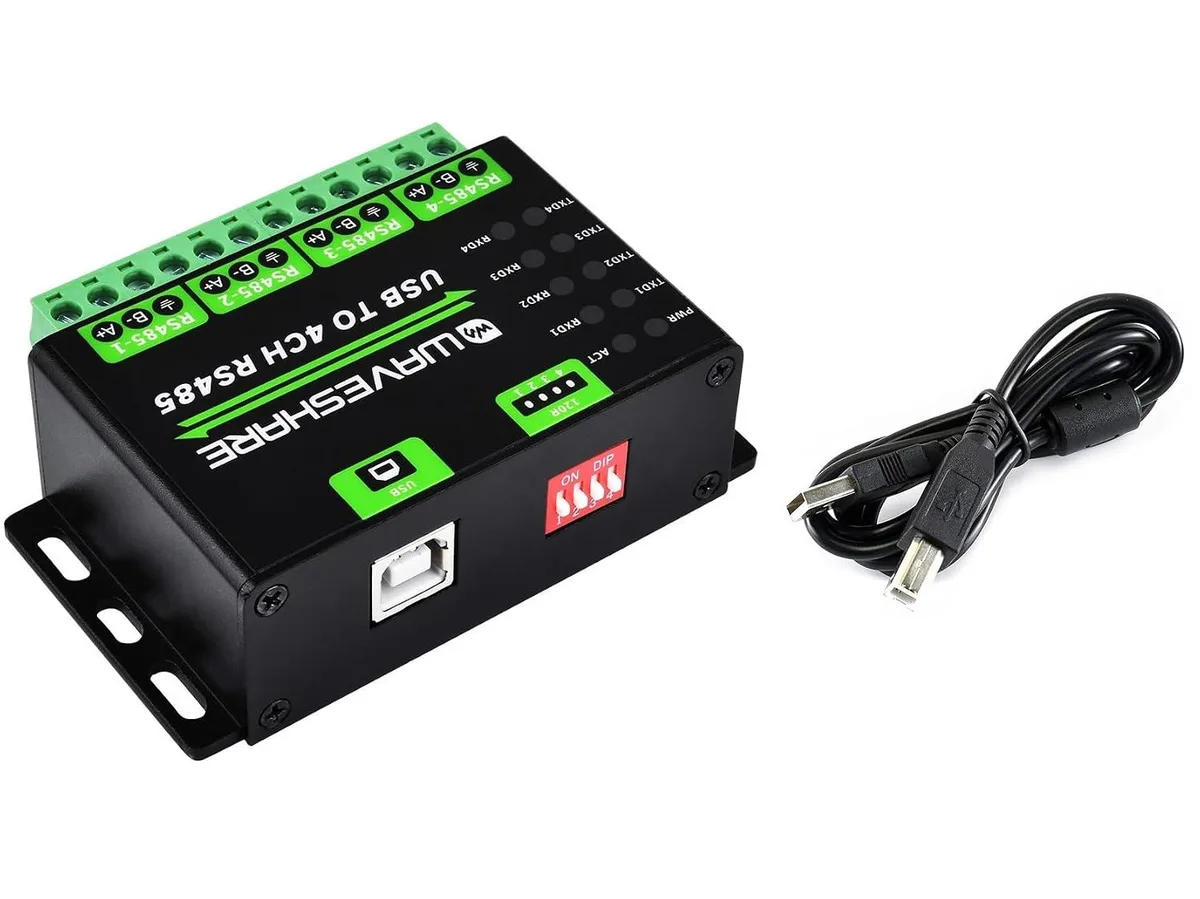 LORDWORLD LORDWORLD USB to 4CH RS485 Converter Module — foto produk