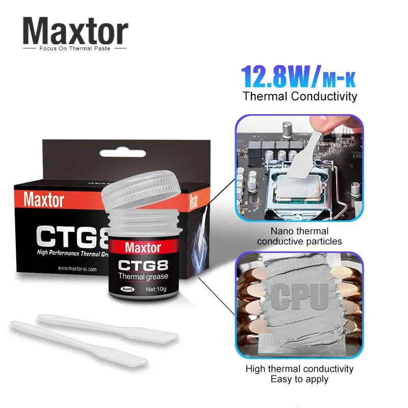 Maxtor Thermal Maxtor Thermal CTG8 12.8W/mK thermal paste 4.0g — termékfotó