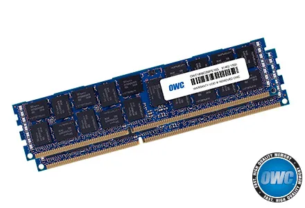 OWC OWC 64GB (2x 32GB) DDR3 1333MHz ECC Registered Memory Upgrade OWC1333D3Z3M064 — preces foto