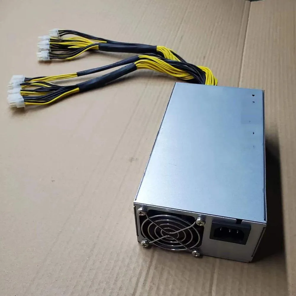 KHACHIMO APW7+ 1800W mining PSU with ten 6-pin connectors