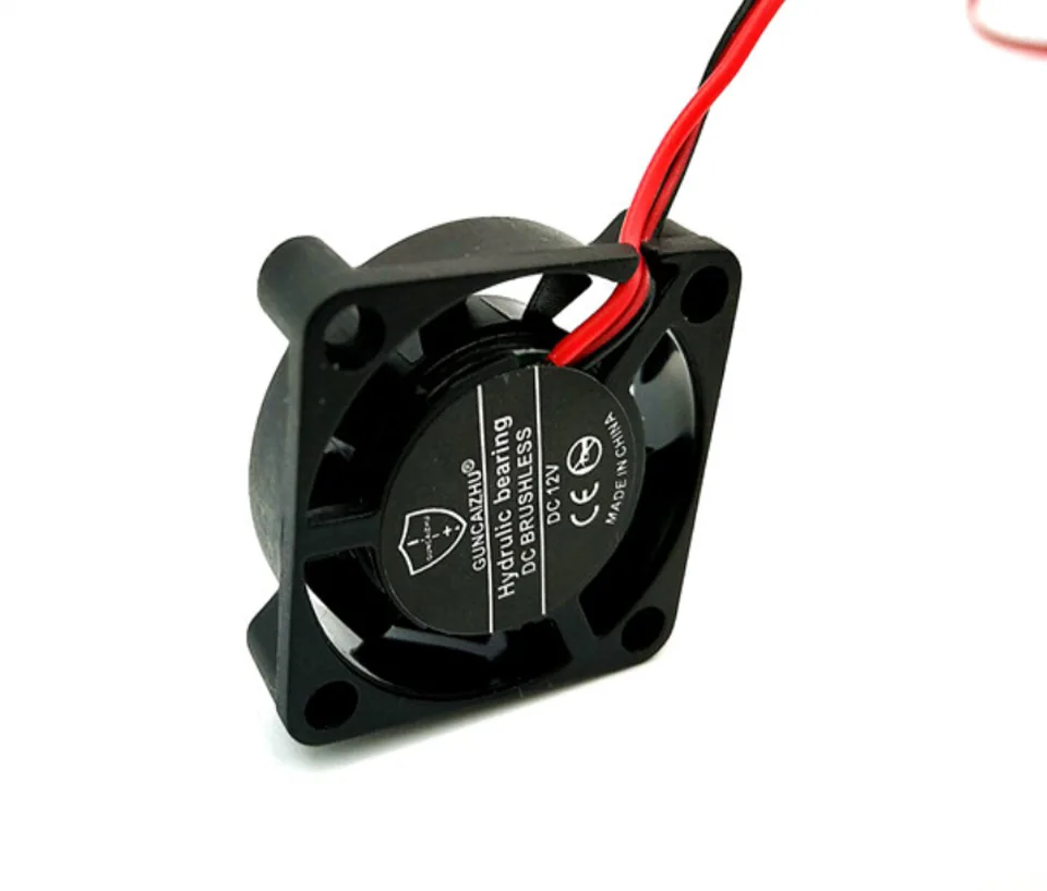 Zyvpee Zyvpee 2507 25mm 12V 0.06A 7000 RPM Hydraulic Bearing Case Fan — foto del producto