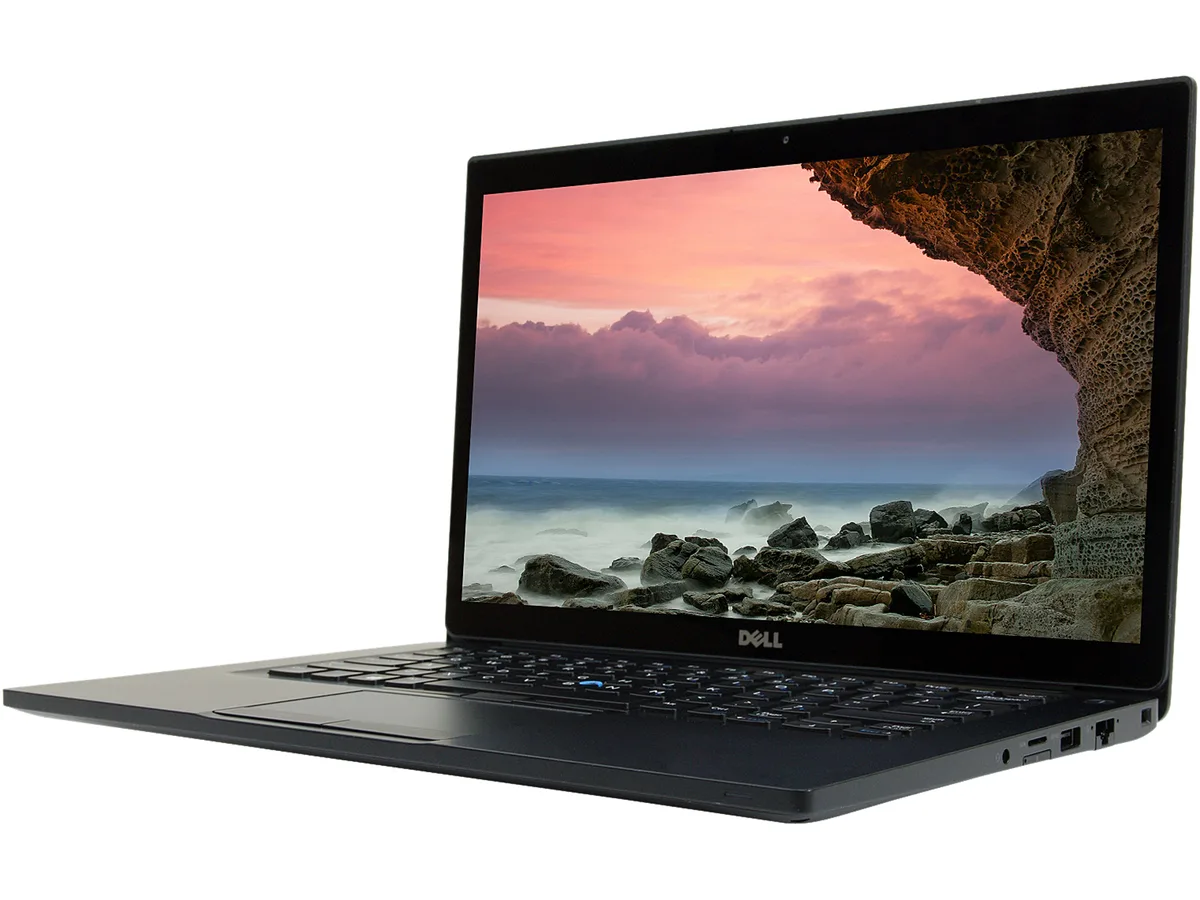 Refurbished Dell Latitude 7480 14-inch laptop, dark grey finish