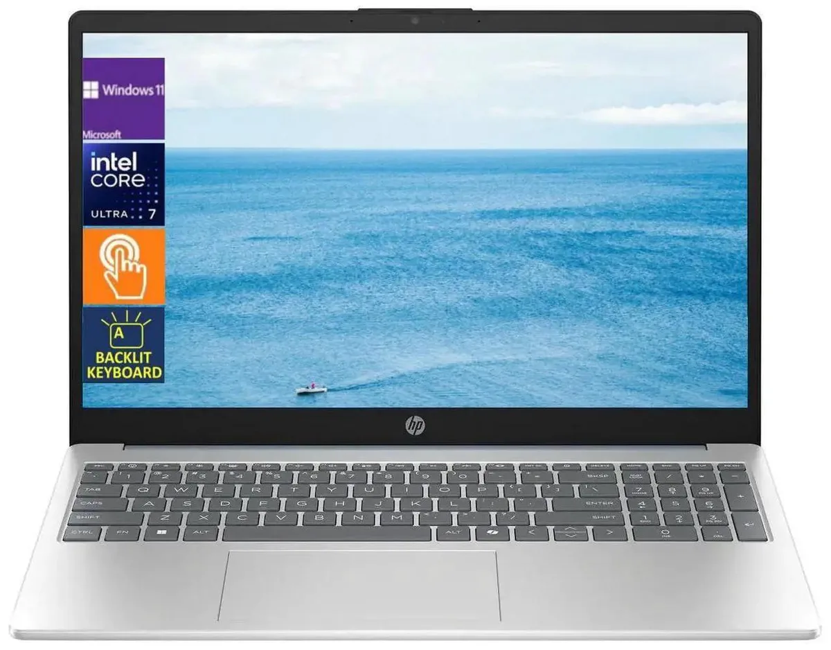 HP HP 15t-fd200 AI Laptop Intel Core Ultra 7 255U 32GB DDR5 2TB SSD Moonlight Blue — 제품 사진