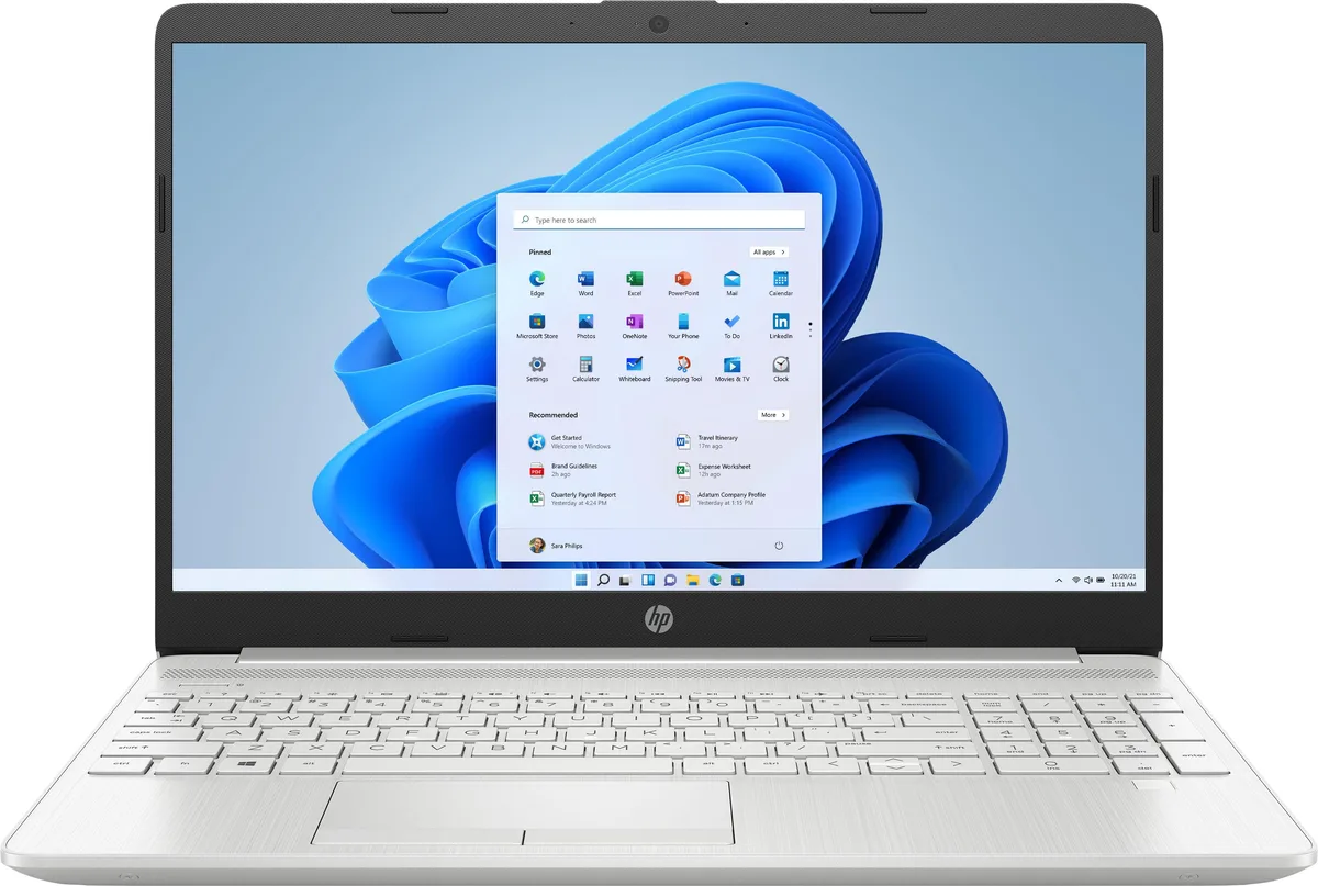 HP HP 15.6" FHD Laptop i3-1115G4 8GB 2TB SSD Silver — foto del producto