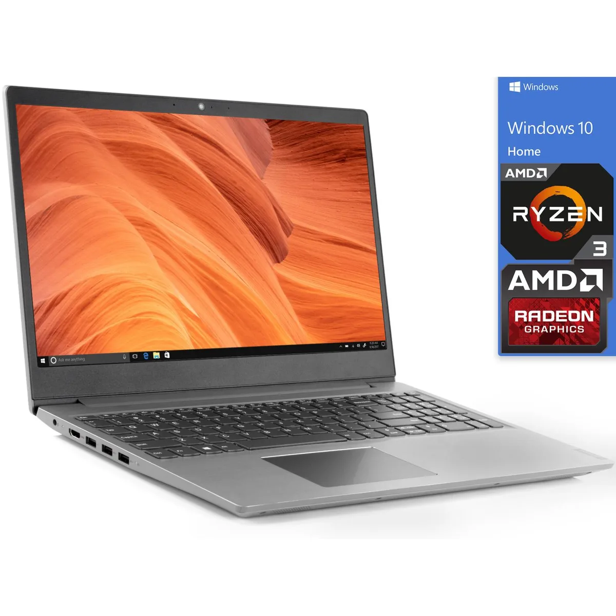 Lenovo Lenovo IdeaPad S145 laptop 15.6" AMD Ryzen 3 3200U 12GB 512GB NVMe SSD — photo du produit
