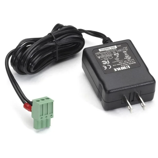 Black Box 12 V DC AC adapter with terminal block connectors