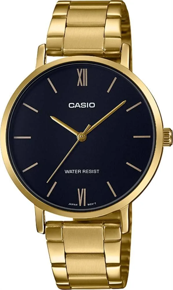 CASIO CASIO LTP-VT01G-1B Gold-Tone Stainless Steel Watch — product photo