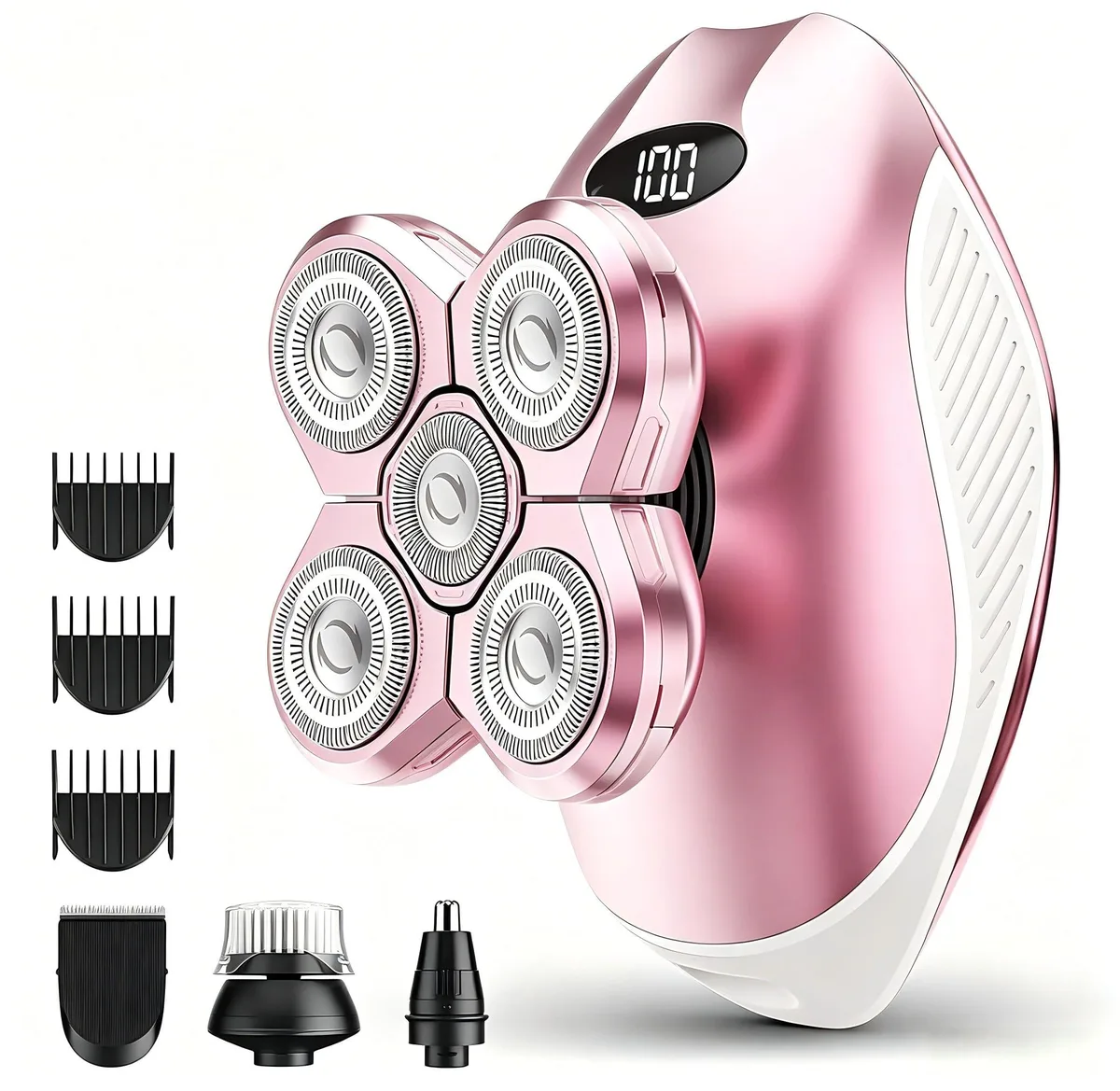  WEQOEE FK-8608 5-in-1 rechargeable women's shaver 90 min 154 g — product photo