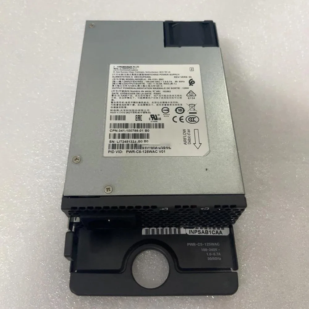 KHACHIMO 125W ATX power supply unit, matte black finish