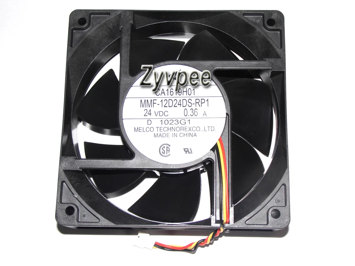 Zyvpee Zyvpee MMF-12D24DS-RP1 120mm 38mm 24V 0.36A 3 Pin case fan — صورة المنتج