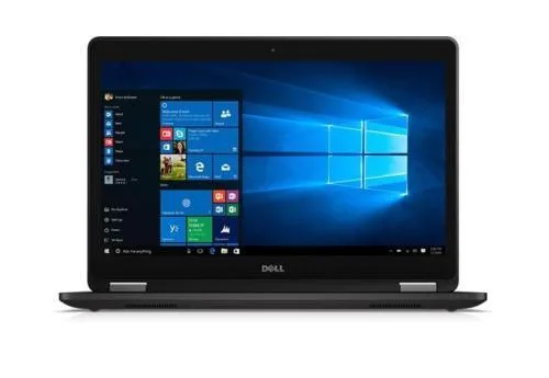 Silver 14 inch business laptop with backlit keyboard and webcam