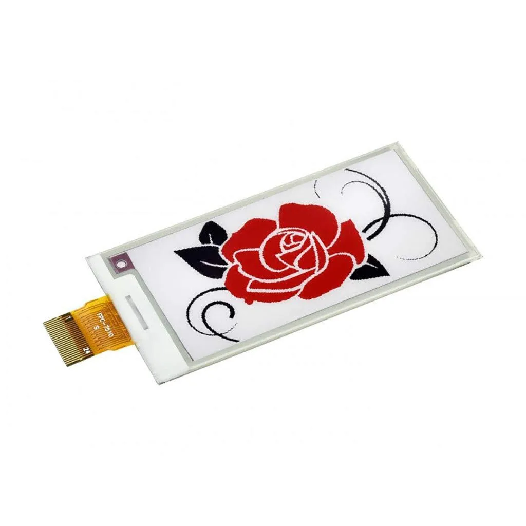 LORDWORLD LORDWORLD 2.66inch E-Paper (B) 296×152 Three-Color Raw Display — foto produk