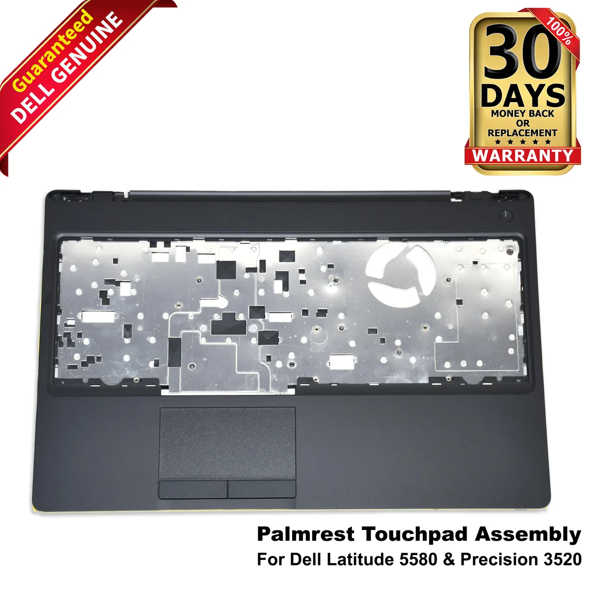 DELL DELL 5WF4M Palmrest Touchpad Assembly Latitude 5580 Precision 3520 laptop replacement part — product photo