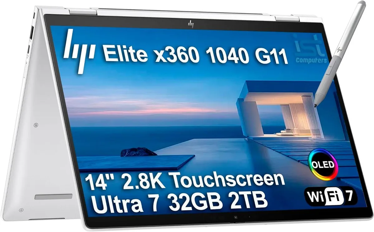 HP HP EliteBook x360 1040 G11 14" 2-in-1 Intel Core Ultra 7 155H 32GB 2TB 2.8K OLED — Produktfoto
