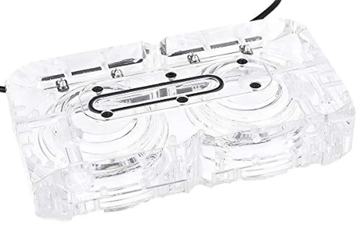 Alphacool Alphacool Eisdecke D5 Dual Plexi Top 13312 — fotografia produsului