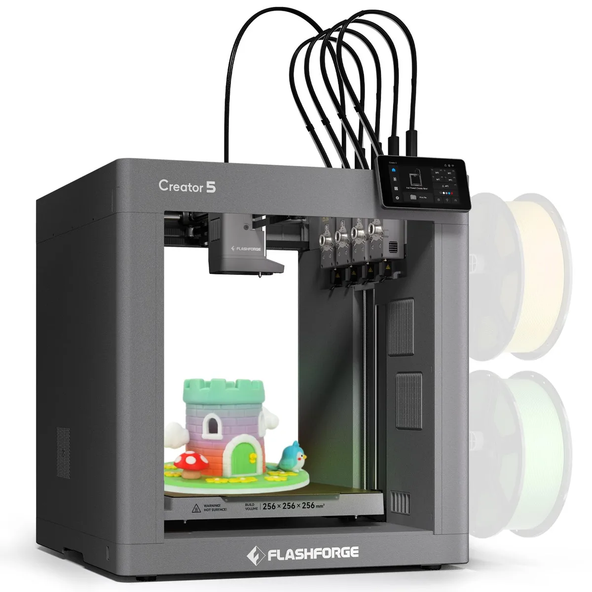 Flashforge Flashforge Creator 5 4-Nozzle 600mm/s 256mm 3D Printer — photo du produit