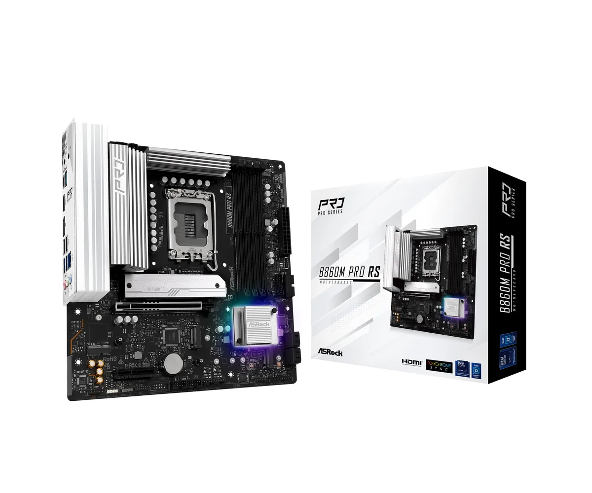 ASRock ASRock B860M Pro RS Intel motherboard LGA 1851 — product photo