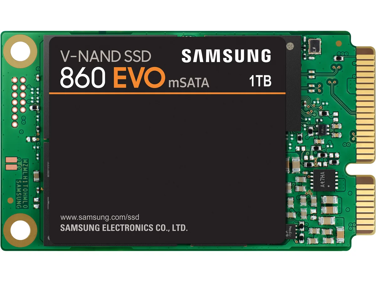 SAMSUNG SAMSUNG 860 EVO mSATA 1TB internal SSD MZ-M6E1T0BW — product photo