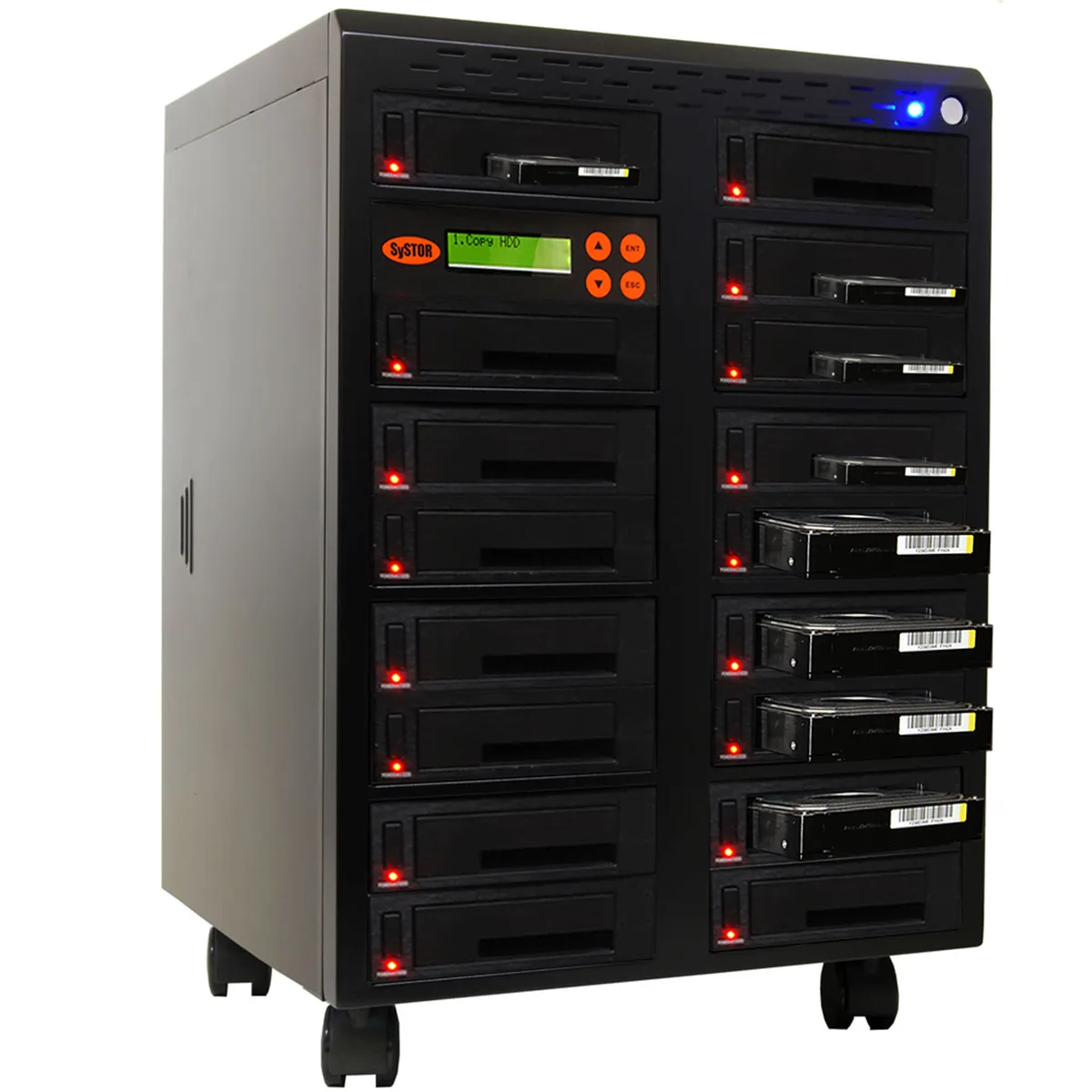 Systor Systor 1-to-16 SATA Duplicator 150MB/s 128MB 600W SYS2016HS-DP — fotografia produktu