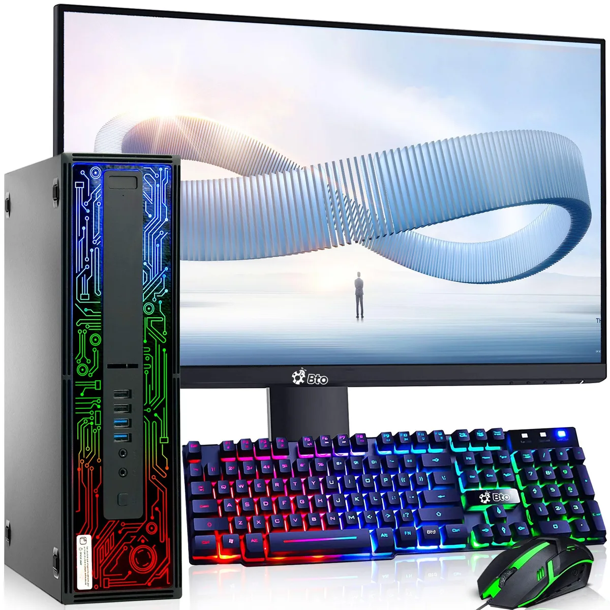 HP HP ProDesk G2 RGB SFF i5-6500 16GB DDR4 1TB SSD 24" Win10 Pro — photo du produit