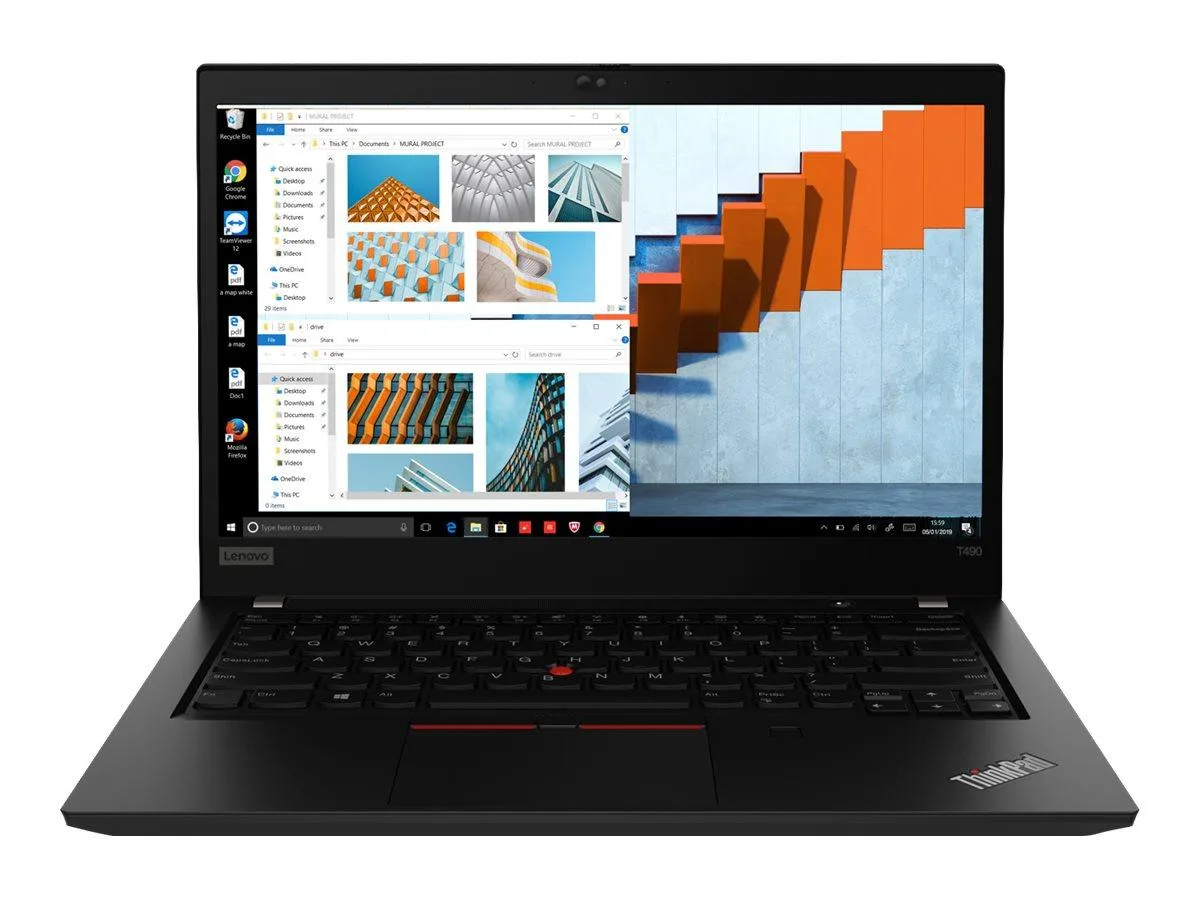 Lenovo Lenovo ThinkPad T490 14" i5-8365U 8GB 128GB SSD laptop — ภาพสินค้า